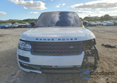 2016 Land Rover Range Rover Hse z USA, uszkodzony, nr VIN SALGS2KF5GA265709